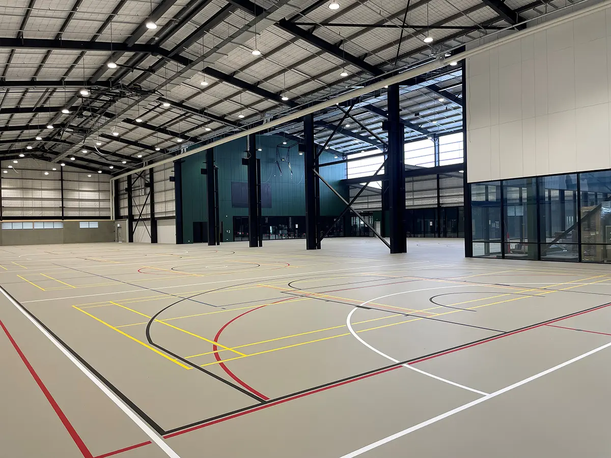 Multipurpose courts