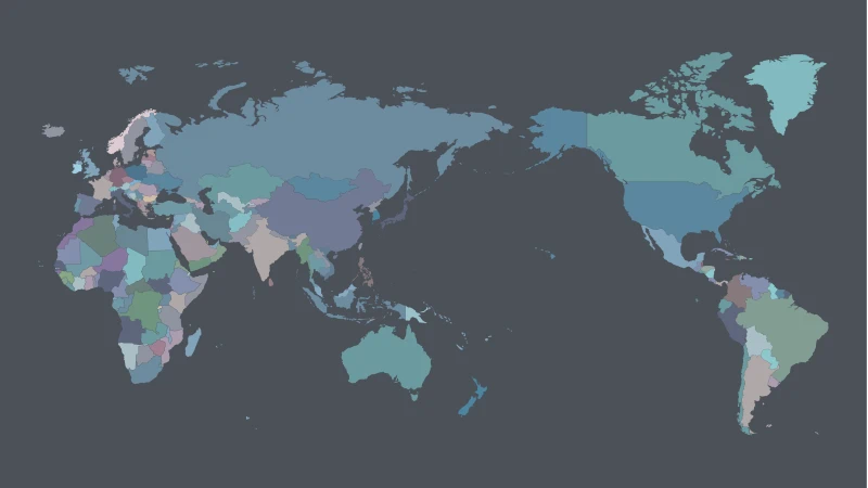 Map of the world