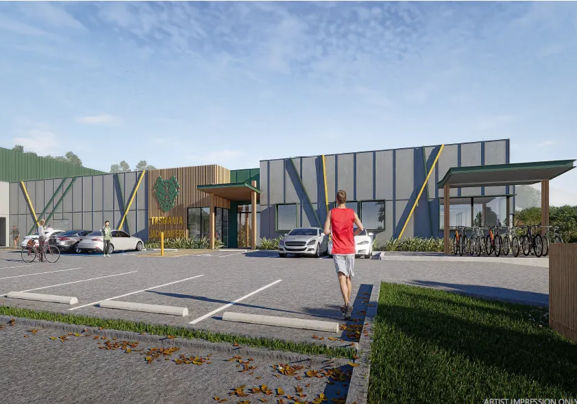 External building render