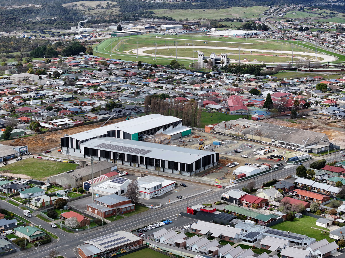 Aerial photos of the Hub