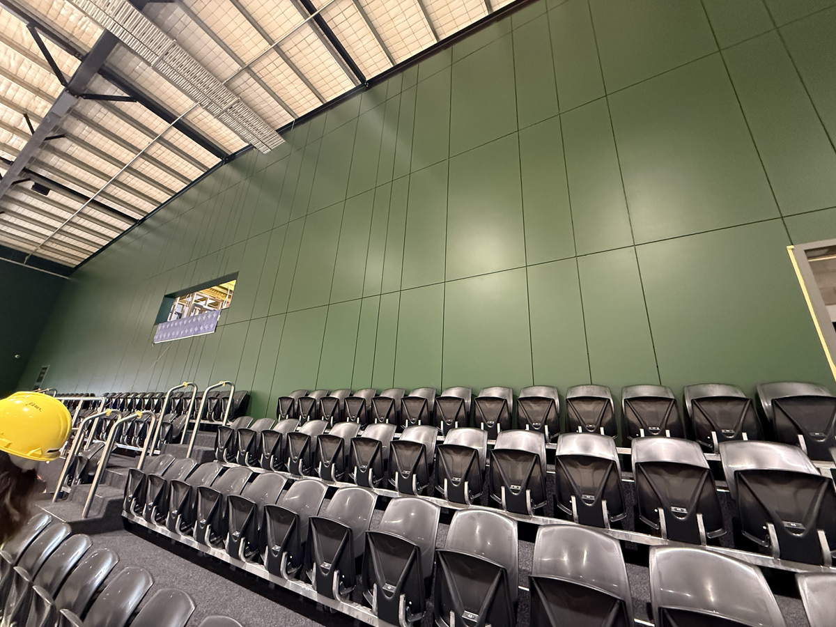 Decorative image of Grandstand seating