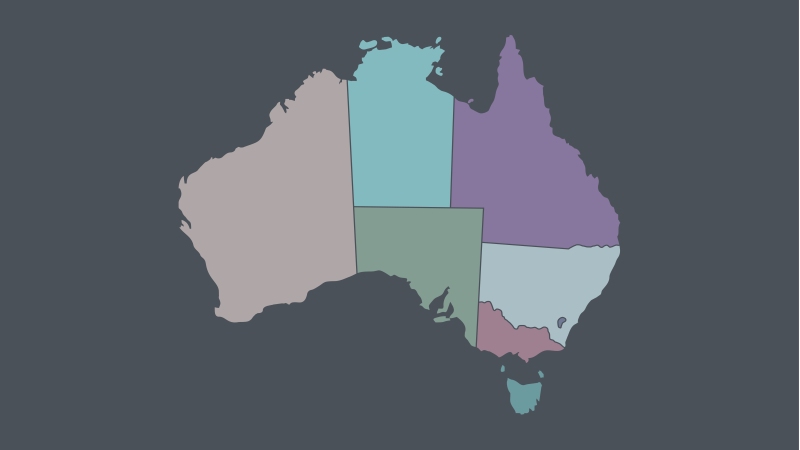 Map of Australia