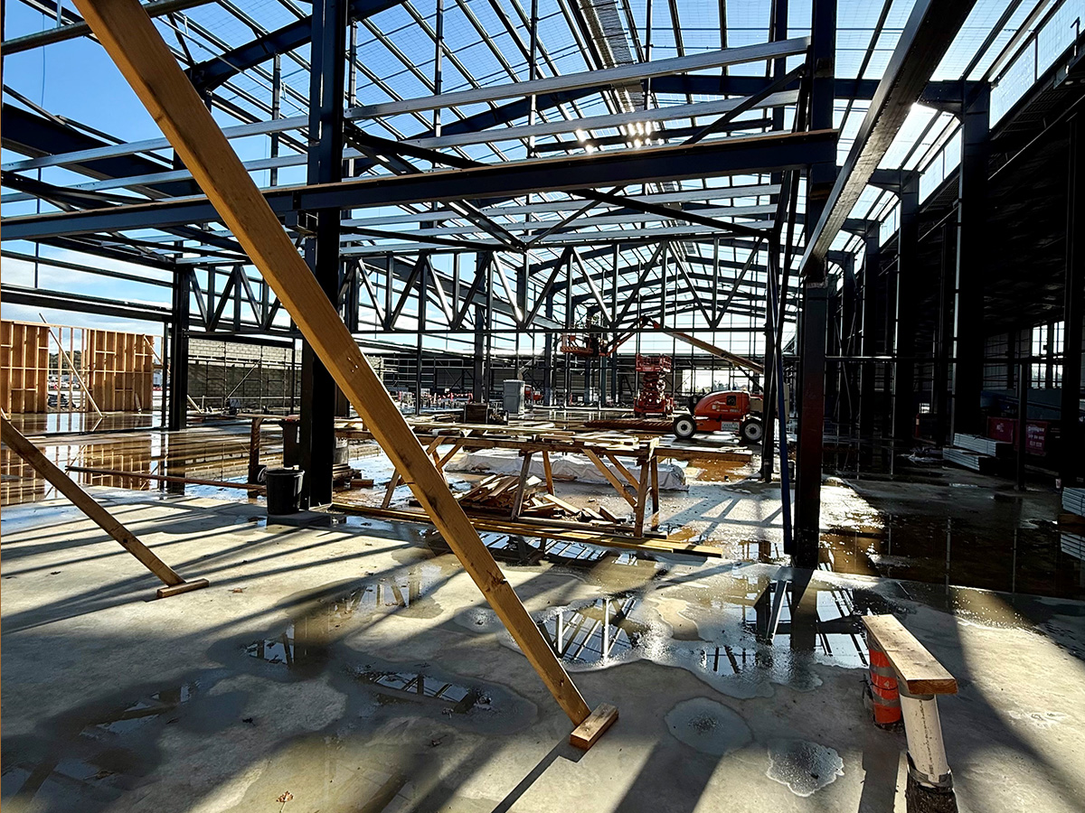 Installation of metal framing